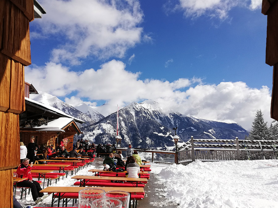 Panorama Terrasse, Restaurant, Apres Ski, Disco, Naturrodelbahn Aeroplanstadl Bad Hofgastein